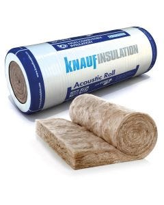 Knauf Acoustic Roll 25mm x (Split 4 x 600mm) x 11.4m 26.64m2 Earthwool
