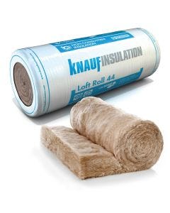 Knauf Loft Roll 44 100mm x 1140mm x 12.18m 13.89m2 Earthwool